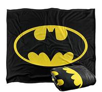 LOGOVISION Batman Classic Logo Coperta super morbida al tatto setoso - 152 x 127 cm