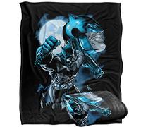 LOGOVISION Batman Moonlight Bat Coperta super morbida al tatto setoso - 152 x 127 cm