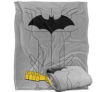LOGOVISION Batman New Batman Uniform Coperta super morbida al tatto setoso - 152 x 127 cm