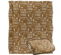 LOGOVISION Batman Utility Belt Pattern Coperta super morbida al tatto setoso - 152 x 127 cm