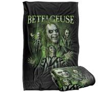 LOGOVISION Beetlejuice 2 (2024) Beetlejuice Beetlejuice Beetlejuice Homage Coperta super morbida al tatto setoso - 91 x 147 cm