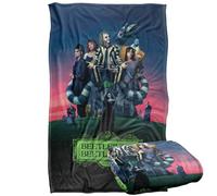 LOGOVISION Beetlejuice 2 (2024) Beetlejuice Beetlejuice Gangs All Here Coperta super morbida al tatto setoso - 91 x 147 cm