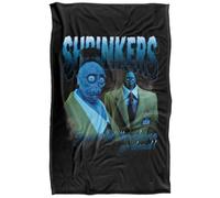 LOGOVISION Beetlejuice 2 (2024) Beetlejuice Beetlejuice Shrinkers Homage Coperta super morbida al tatto setoso - 91 x 147 cm