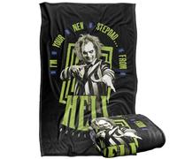 LOGOVISION Beetlejuice 2 (2024) Beetlejuice Beetlejuice Stepdad From Hell Coperta super morbida al tatto setoso - 91 x 147 cm