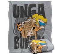LOGOVISION Captain Caveman Unga Bunga Coperta super morbida al tatto setoso - 152 x 127 cm