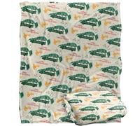 LOGOVISION Christmas Vacation Tree And Moose Pattern Coperta super morbida al tatto setoso - 152 x 127 cm