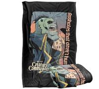 LOGOVISION Creature Commandos Eric Frankenstein Coperta super morbida al tatto setoso - 91 x 147 cm