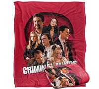 LOGOVISION Criminal Minds Brain Trust Coperta super morbida al tatto setoso - 152 x 127 cm