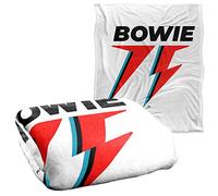 LOGOVISION David Bowie Bowie 75 Logo Silky Touch Super Soft Throw Blanket 152 X 127 Cm