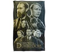 LOGOVISION Fantastic Beasts The Secrets Of Dumbledore Character Portraits Coperta super morbida al tatto setoso - 91 x 147 cm