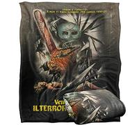 LOGOVISION Friday The 13Th International Chainsaw Poster Coperta super morbida al tatto setoso - 152 x 127 cm