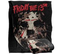 LOGOVISION Friday The 13Th Rough Mask Coperta super morbida al tatto setoso - 152 x 127 cm
