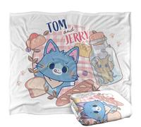 LOGOVISION Gokko X Tom And Jerry Special Ingredient Coperta super morbida al tatto setoso - 152 x 127 cm