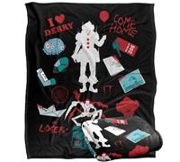 LOGOVISION It Chapter 2 Pennywise Icons Coperta super morbida al tatto setoso - 152 x 127 cm