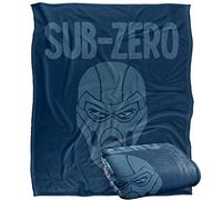 LOGOVISION Mortal Kombat 9 Mortal Kobat Sub-Zero Coperta super morbida al tatto setoso - 152 x 127 cm