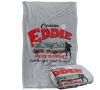LOGOVISION National Lampoon'S Christmas Vacation Cousin Eddie Deluxe Drainage Coperta super morbida al tatto setoso - 91 x 147 cm