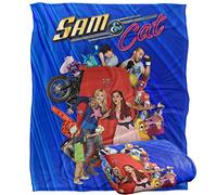 LOGOVISION Sam & Cat Show Poster Coperta super morbida al tatto setoso - 152 x 127 cm
