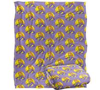 LOGOVISION Scooby-Doo Daphne Character Pattern Coperta super morbida al tatto setoso - 152 x 127 cm