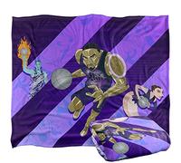 LOGOVISION Space Jam 2 Goon Squad Panels Coperta super morbida al tatto setoso - 152 x 127 cm