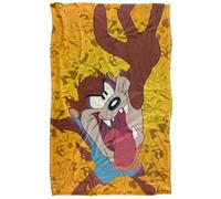 LOGOVISION Space Jam 2 Taz Jumping Coperta super morbida al tatto setoso - 91 x 147 cm