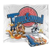 LOGOVISION Space Jam Tune Squad Group Coperta super morbida al tatto setoso - 152 x 127 cm