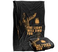 LOGOVISION The Conjuring Last Rites The Light Will Find You Coperta super morbida al tatto setoso - 91 x 147 cm