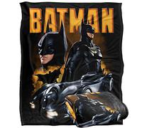 LOGOVISION The Flash Multiple Batman Coperta super morbida al tatto setoso - 152 x 127 cm