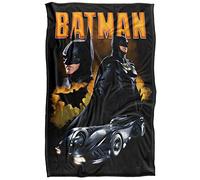 LOGOVISION The Flash Multiple Batman Coperta super morbida al tatto setoso - 91 x 147 cm