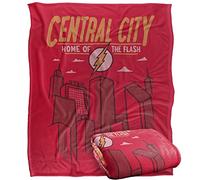 LOGOVISION The Flash The Central City Coperta super morbida al tatto setoso - 152 x 127 cm