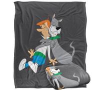 LOGOVISION The Jetsons Astro Hugging George Coperta super morbida al tatto setoso - 152 x 127 cm