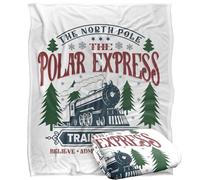LOGOVISION The Polar Express Train Depot Coperta super morbida al tatto setoso - 152 x 127 cm