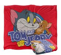 LOGOVISION Tom And Jerryfriendly Enemies Coperta super morbida al tatto setoso - 152 x 127 cm