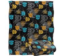 LOGOVISION Transformers Autobot Decepticon Pattern Coperta super morbida al tatto setoso - 152 x 127 cm