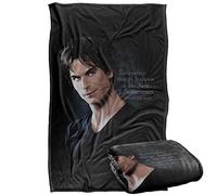 LOGOVISION Vampire Diaries Sometimes Coperta super morbida al tatto setoso - 91 x 147 cm