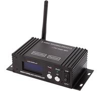 LogtBleem DMX 512 Controller Trasmettitore Ricevitore Senza Fili, Display LCD, 126 Canali, Protocollo DMX512, Portata fino a 400m, Regolatore di Potenza Regolabile per il Controllo della Luce