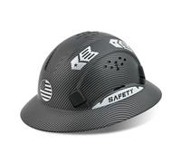 LOHASWORK Cappello rigido a tesa piena, Cascos De Construccion, Cappelli | OSHA - Casco rigido omologato a 6 punti, con cricchetto regolabile, da lavoro, per uomo e donna