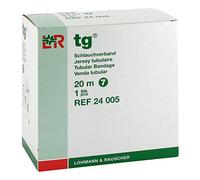 Lohmann & Rauscher 24005 TG Bandatura tubolare, taglia 7, 20m lunghezza, bianco