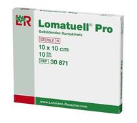 Lohmann & Rauscher LOMATUELL PRO MEDICAZIONE DI CONTATTO GELIFICANTE STERILE PRIVA DI LATTICE 10X10CM 10 PEZZI