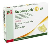 Lohmann & Rauscher MEDICAZIONE STERILE IDROCOLLOIDALE TRASPARENTE SUPRASORB H 5X5CM 10 PEZZI