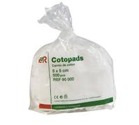 Lohmann & Rauscher -P04275498 - Cotopads, quadrati di cotone 5 x 5 cm - 500 pezzi