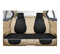 LohxA Auto Coprisedile per Volvo XC60 2015-2020, cuscini del sedile posteriore anteriore, cuscini protettivi del sedile, antiscivolo 3 pezzi/set, D-Black-1 set