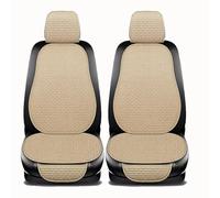 LohxA Auto Coprisedile per Volvo XC60 2015-2020, Cuscini del Sedile Posteriore Anteriore, Cuscini protettivi del Sedile, Antiscivolo 3 Pezzi/Set, C-Beige-2 Seats