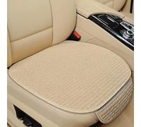 LohxA Auto Coprisedile per Volvo XC60 2015-2020, cuscini del sedile posteriore anteriore, cuscini protettivi del sedile, antiscivolo 3 pezzi/set, C-Beige-front
