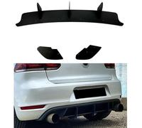 LohxA Diffusore Spoiler per paraurti Posteriore per Auto, divisori Laterali Posteriori per VW Golf 6 GTI Golf MK6 GTI 2008-2013, ABS
