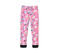 LOIJMK Abbigliamento invernale carino bambino bambino pantaloni leggings caldi sottili ragazze più pantaloni vestiti spessi velluto ragazza pantaloni pantaloni neri bambini, Colore: rosa., 8-10 Jahre