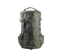 LOIJMK Attività all'aria aperta, grande capacità, borsa a tracolla, borsa cilindrica, attrezzatura da pesca a doppia spalla, borsa speciale per il tempo libero, zaino scuola adolescente ragazza,