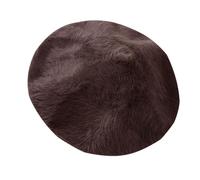 LOIJMK Autumn and Winter Hats - Berretto da donna Versatile Trendy Artist Hats lavorato a maglia e caldo, colore: Grigio chiaro, caffè, M