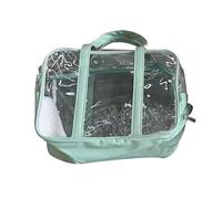 LOIJMK Borsa da nuoto per riporre articoli da toeletta, beauty case, portascarpe, occhiali protettivi, costume da bagno, borsa da spiaggia, colore nero, taglia media (verde menta, taglia unica)