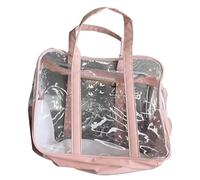 LOIJMK Borsa da nuoto per riporre articoli da toeletta, borsa da bagno, borsa da bagno, borsa da bagno, borsa da spiaggia, colore nero, taglia unica (rosa, taglia unica)