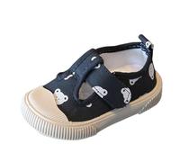 LOIJMK Children's Toddler Shoes Anti Slip Light Comfortable Shoes Scarpe da danza per bambini e ragazze, Nero , 24 EU
